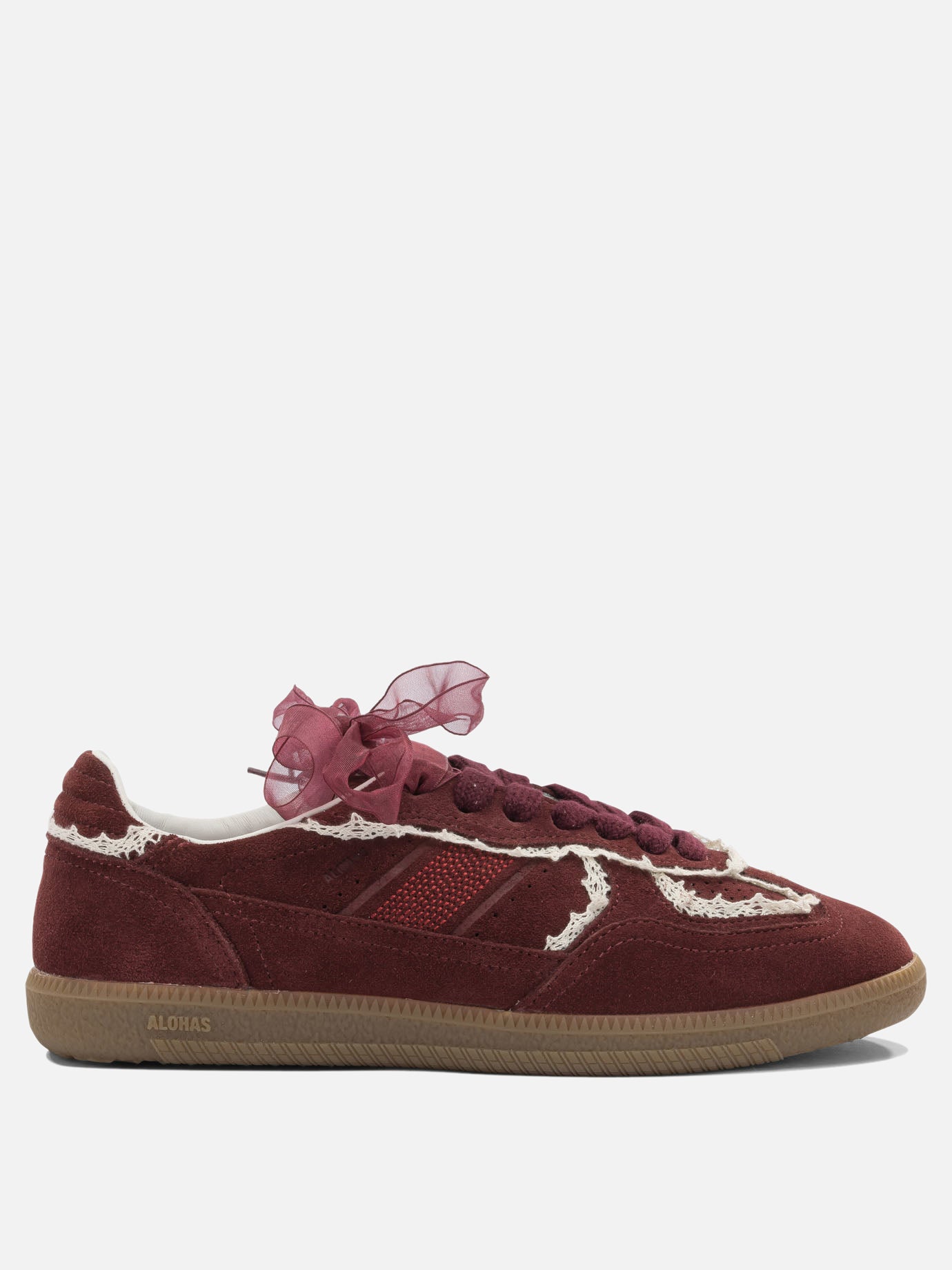 Low top sneakers 100% leather - 100% rubber  Brown - Alohas Women | PDP | VIETTI Online Store | thumbnail