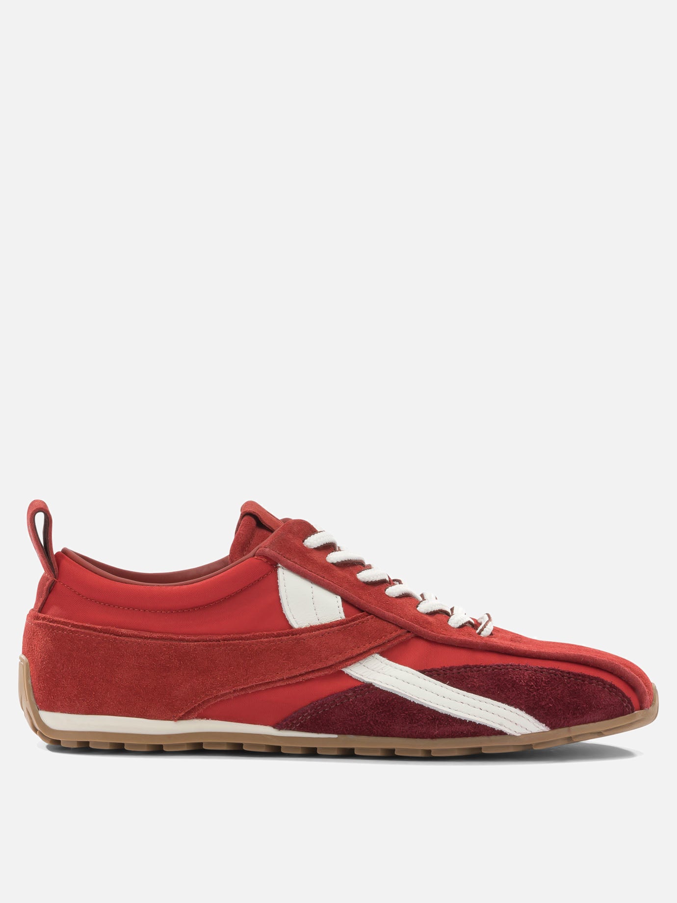 Low top sneakers 100% cow leather - 100% rubber  Red - Alohas Women | PDP | VIETTI Online Store | thumbnail