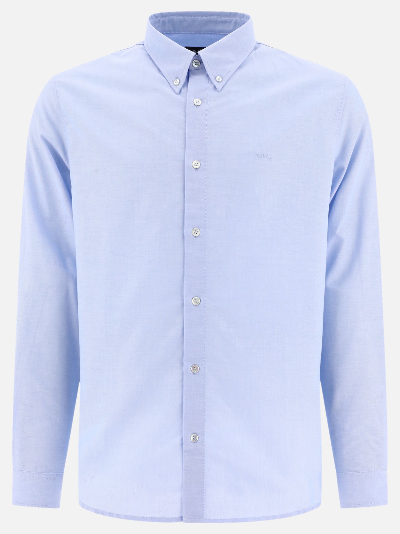 Casual shirts Logo  Light blue - A.P.C. Men | PDP | VIETTI Online Store | Zoom-Modal
