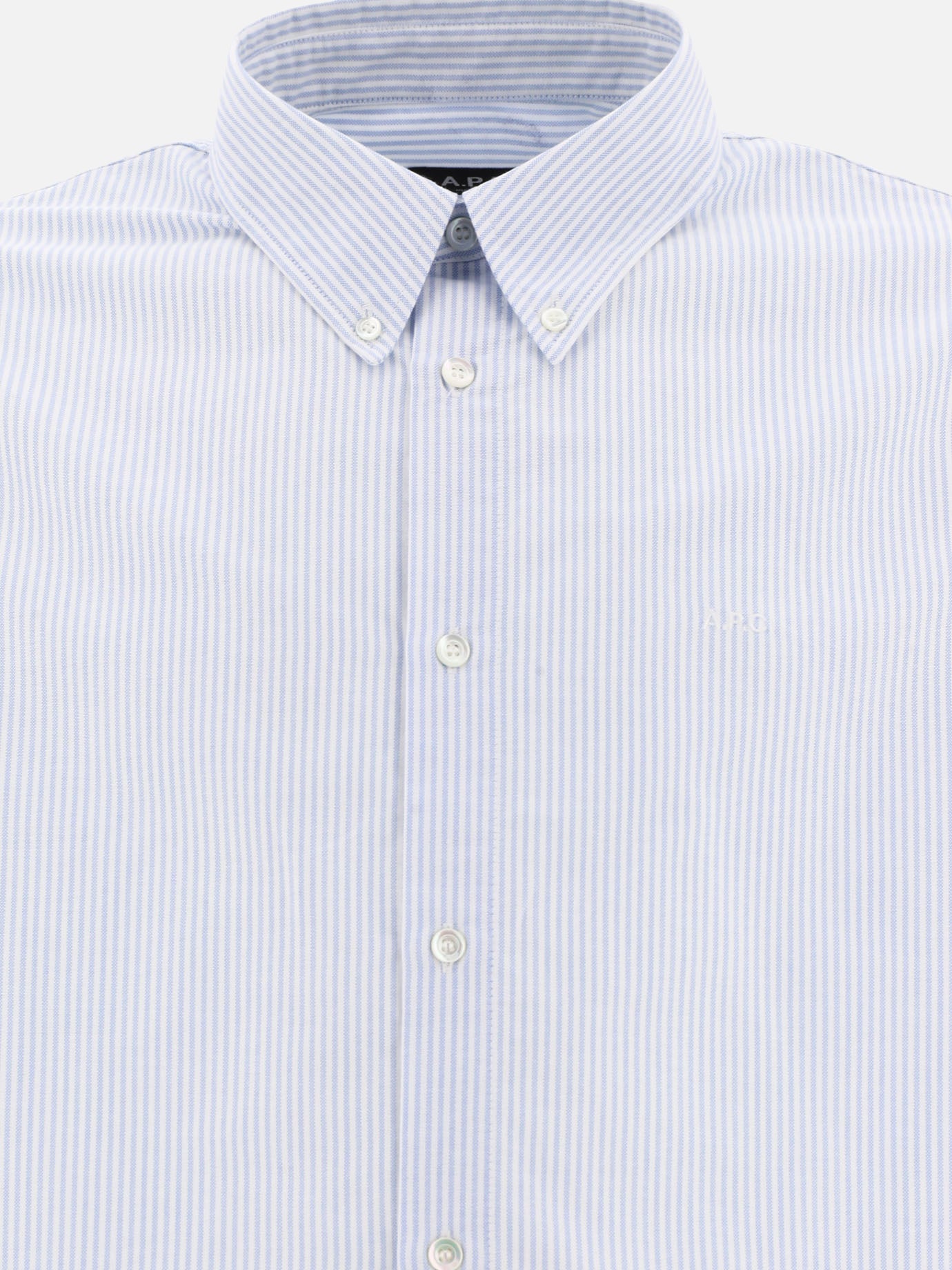 Casual shirts Striped  Light blue - A.P.C. Men | PDP | VIETTI Online Store | Zoom-Modal_3

