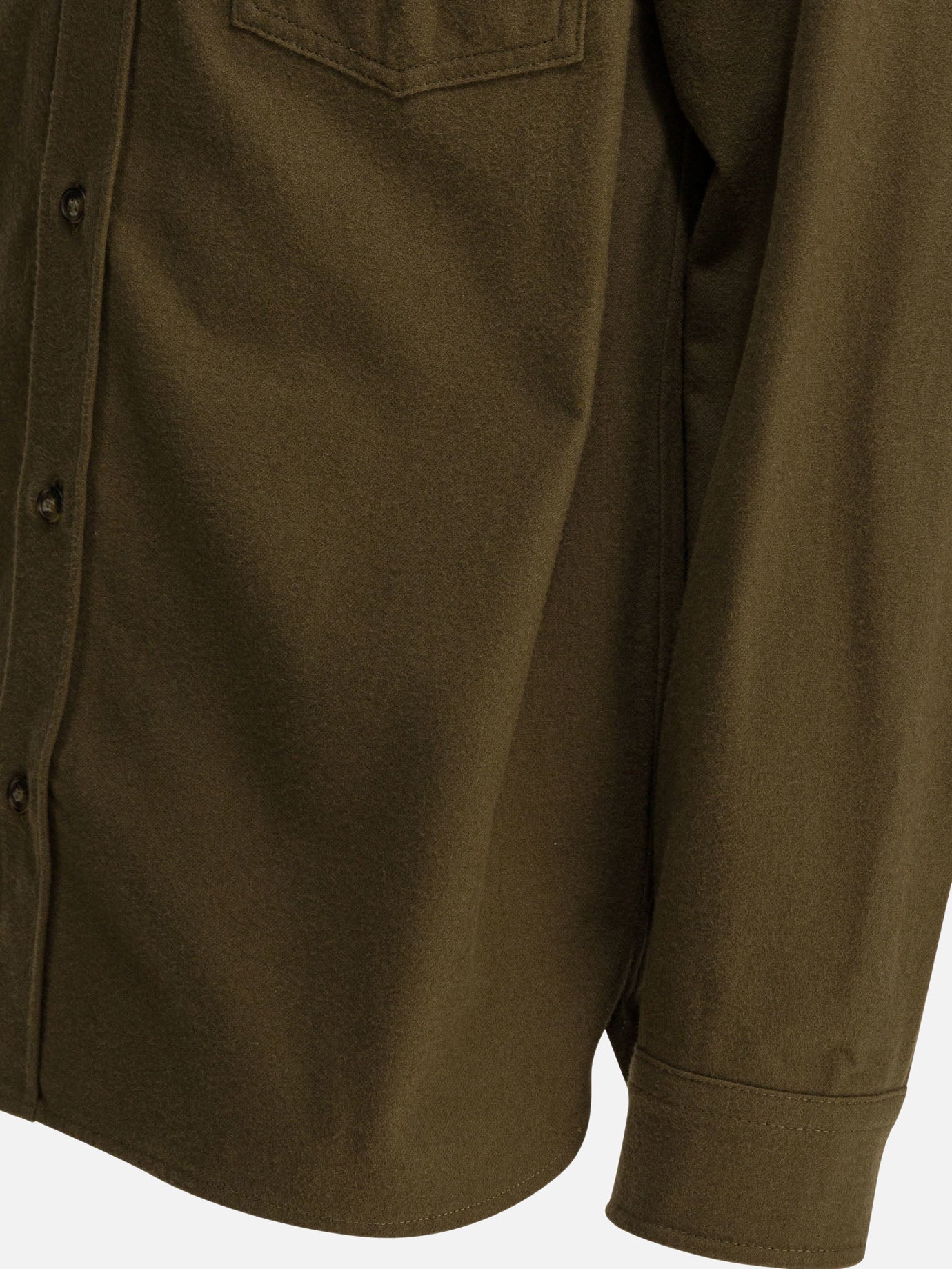 Overshirt jackets Solid colour  Green - A.P.C. Men | PDP | VIETTI Online Store | Zoom-Modal_4
