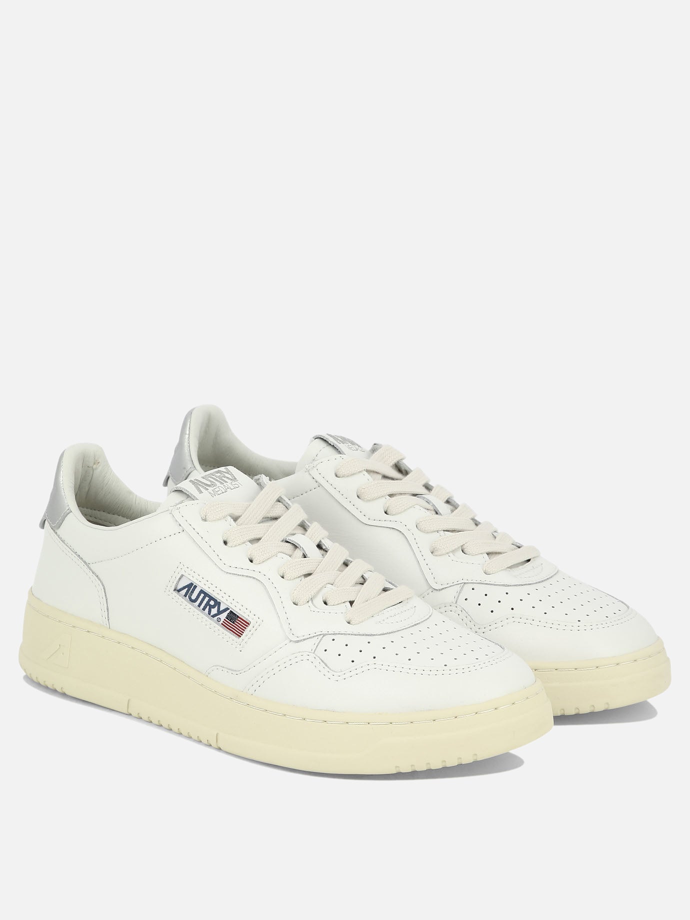 Low top sneakers 100% cow leather - 100% rubber  White - Autry Women | PDP | VIETTI Online Store | Zoom-Modal_2
