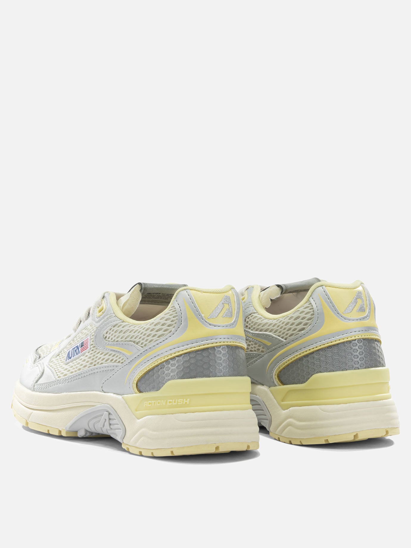 Low top sneakers 50% leather 50% mesh - 100% rubber  Grey - Autry Women | PDP | VIETTI Online Store | thumbnail_4