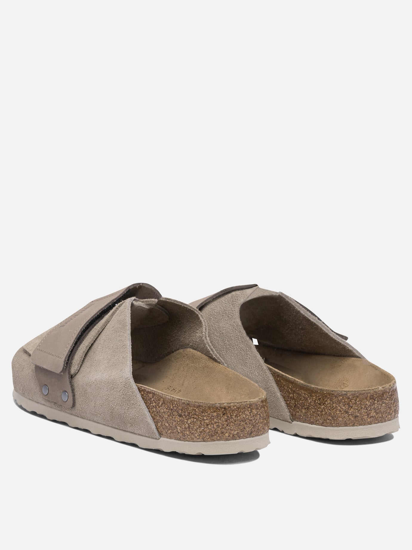 Slides 100% suede - 100% rubber  Brown - Birkenstock Men | PDP | VIETTI Online Store | thumbnail_4