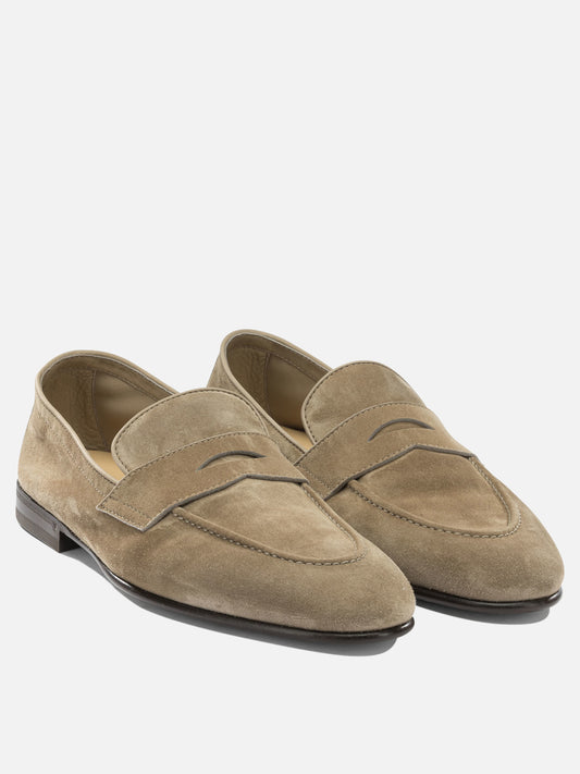 Loafers 100% suede - 100% leather  Beige - Brunello Cucinelli Men | PDP | VIETTI Online Store | 2
