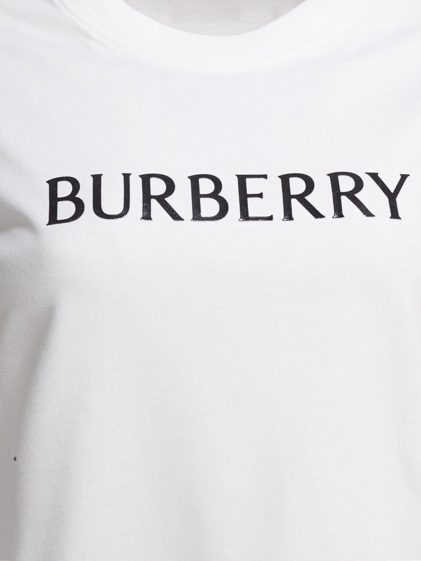 Crewneck t-shirts Logo  White - Burberry Women | PDP | VIETTI Online Store | thumbnail_3