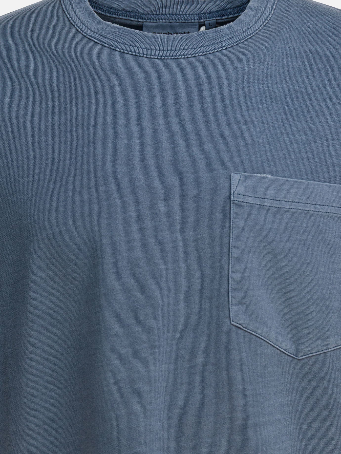 Crewneck t-shirts Logo  Light blue - Carhartt WIP Men | PDP | VIETTI Online Store | Zoom-Modal_3
