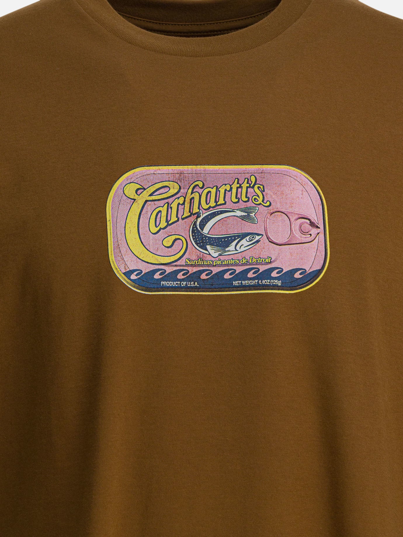 Crewneck t-shirts Graphics  Brown - Carhartt WIP Men | PDP | VIETTI Online Store | Zoom-Modal_3
