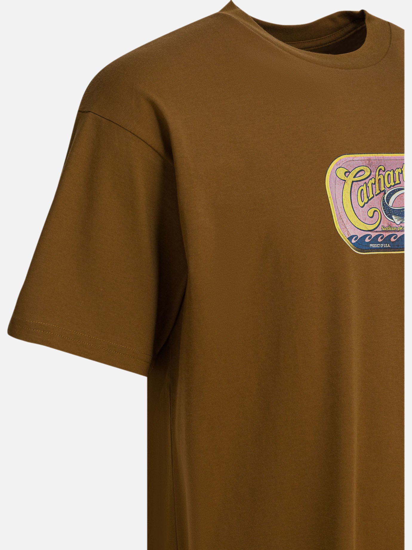 Crewneck t-shirts Graphics  Brown - Carhartt WIP Men | PDP | VIETTI Online Store | thumbnail_4