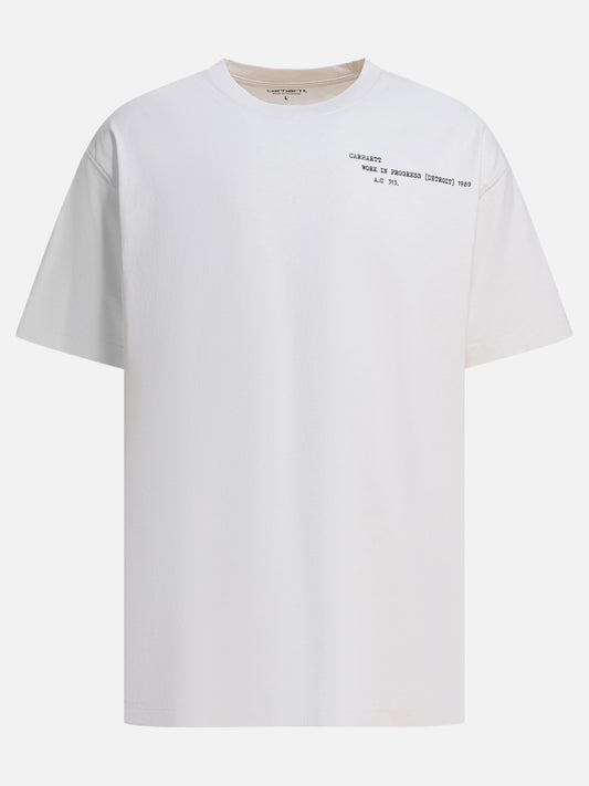 Crewneck t-shirts Graphics  Beige - Carhartt WIP Men | PLP | VIETTI Online Store 
