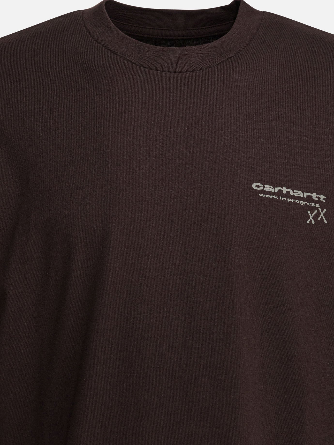 Crewneck t-shirts Graphics  Brown - Carhartt WIP Men | PDP | VIETTI Online Store | Zoom-Modal_3
