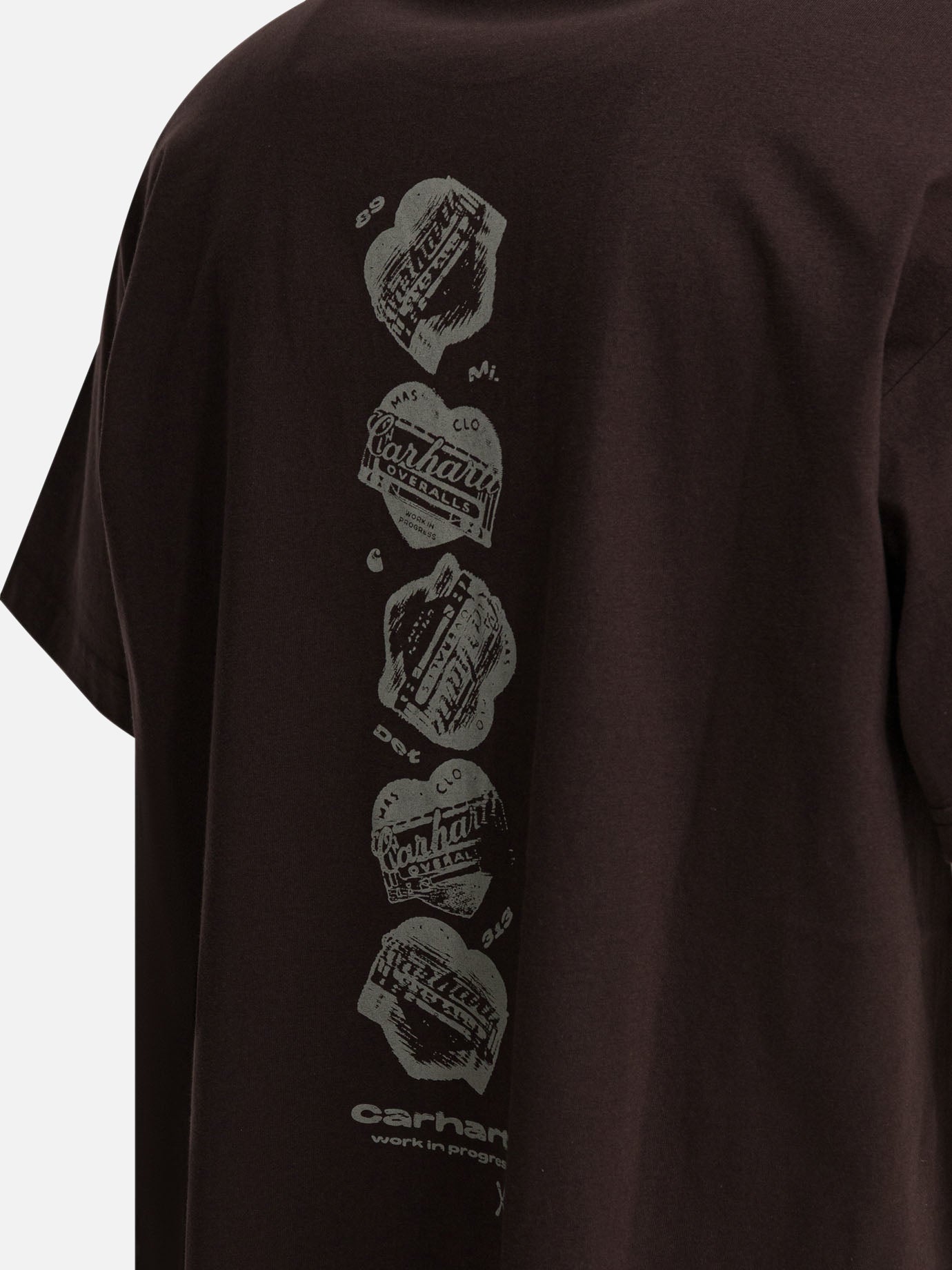 Crewneck t-shirts Graphics  Brown - Carhartt WIP Men | PDP | VIETTI Online Store | thumbnail_4