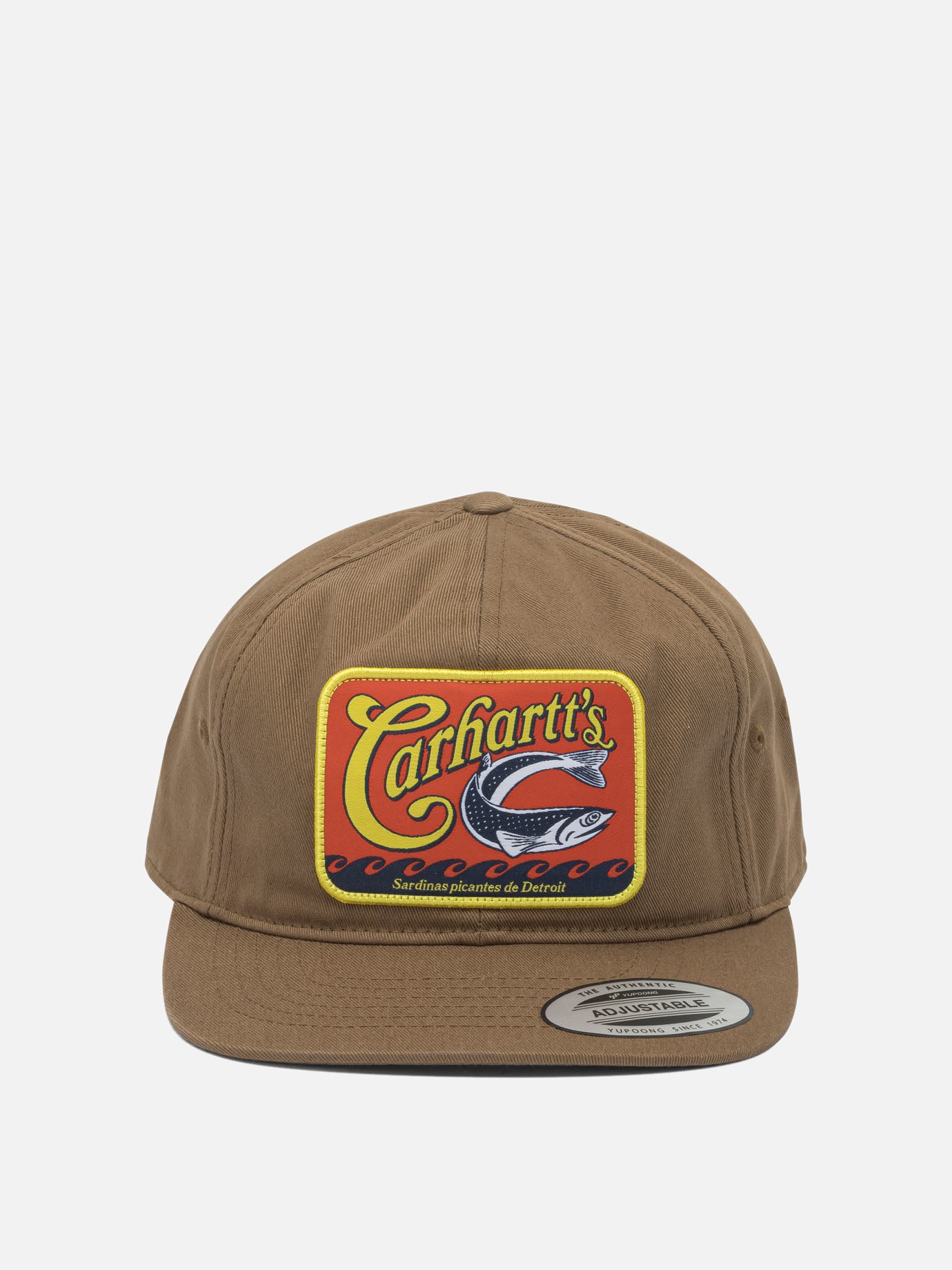 Baseball caps 100% cotton  Brown - Carhartt WIP Men | PDP | VIETTI Online Store | Zoom-Modal
