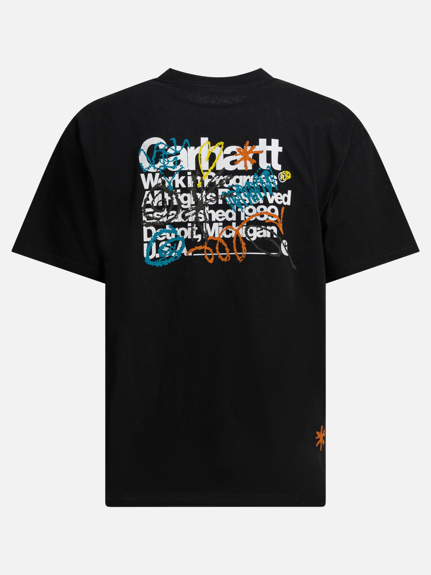 Crewneck t-shirts 100% cotton  Black - Carhartt WIP Men | PDP | VIETTI Online Store | Zoom-Modal_2
