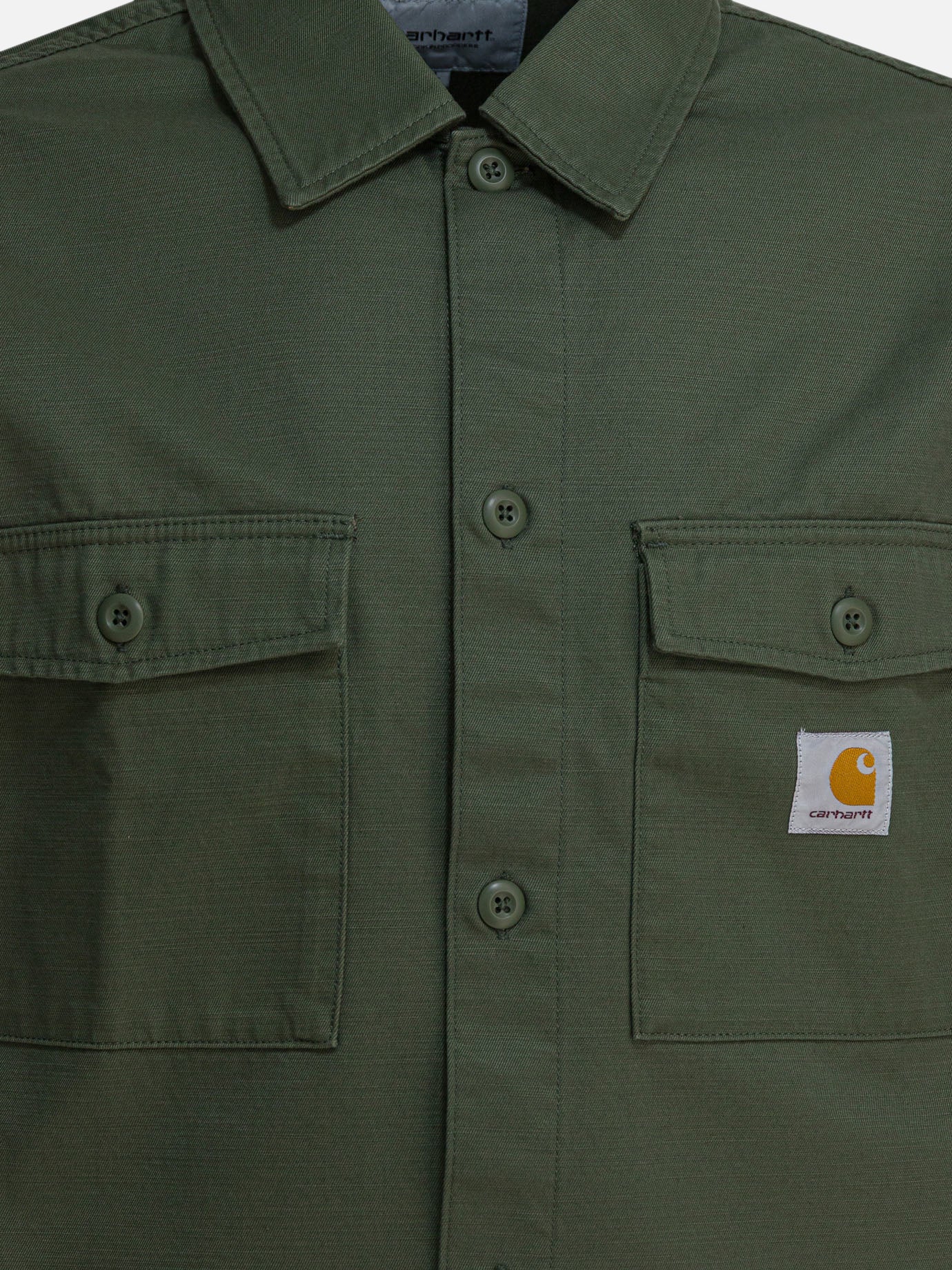 Overshirt jackets Logo  Green - Carhartt WIP Men | PDP | VIETTI Online Store | thumbnail_3