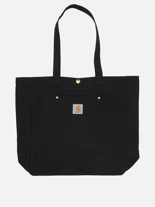 Medium bags 100% organic cotton  Black - Carhartt WIP Men | PDP | VIETTI Online Store 
