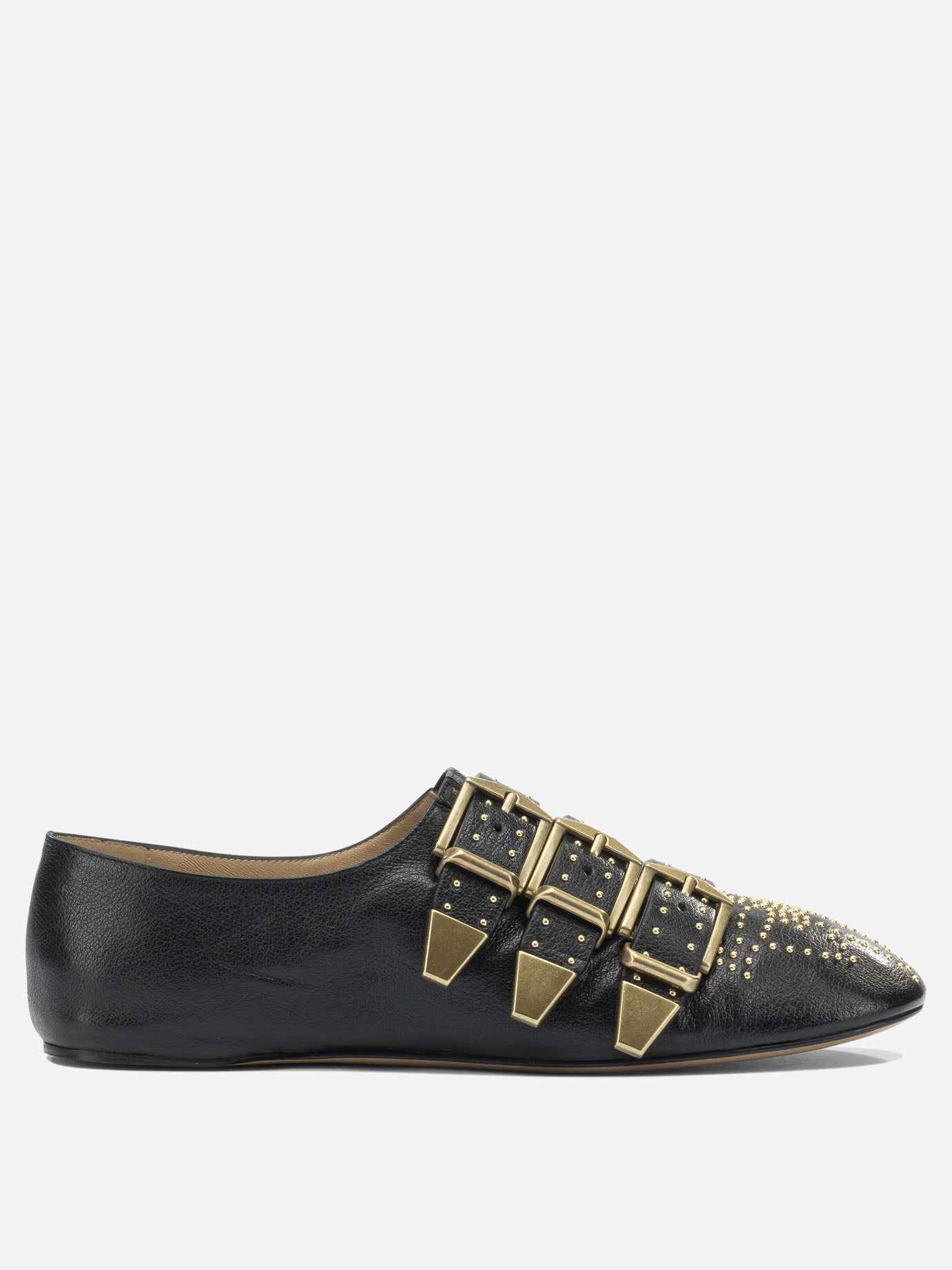 Low top sneakers 100% lamb leather - 100% buffalo leather  Black - Chloé Women | PDP | VIETTI Online Store | Zoom-Modal
