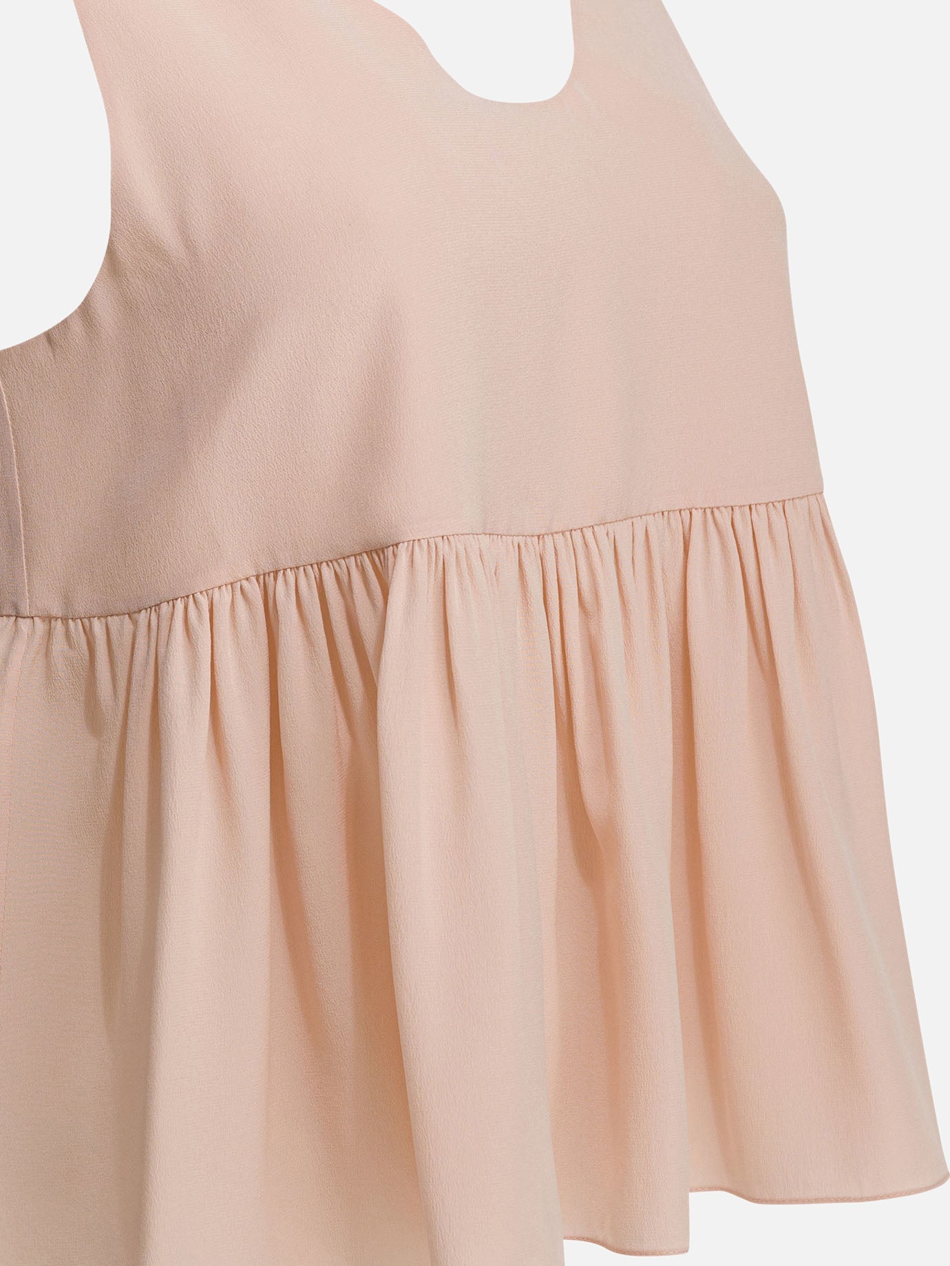 Tank tops Solid colour  Pink - Chloé Women | PDP | VIETTI Online Store | thumbnail_3