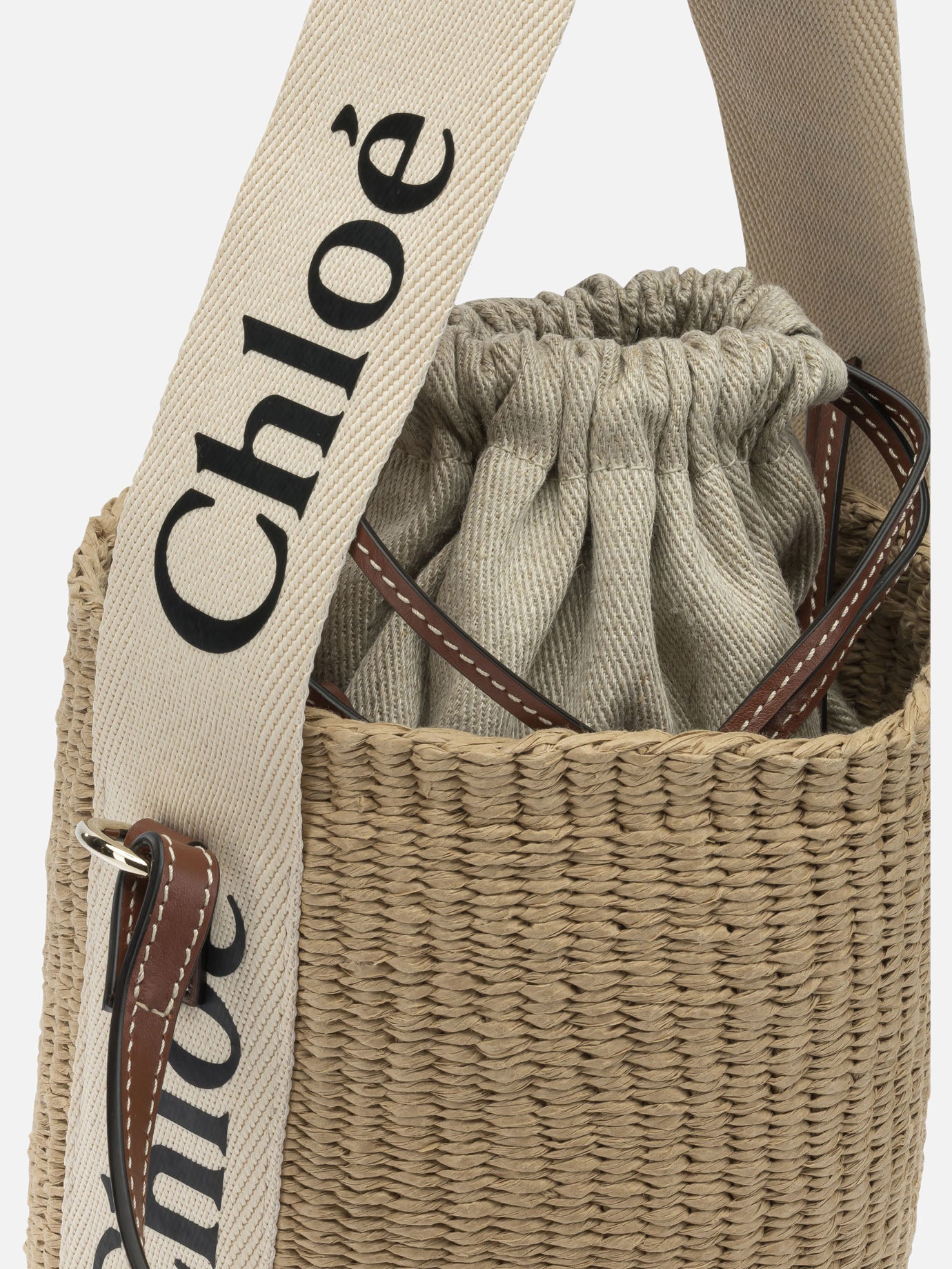 Small bags 100% paper - Other fabric: 100% calf leather  White - Chloé Women | PDP | VIETTI Online Store | Zoom-Modal_4
