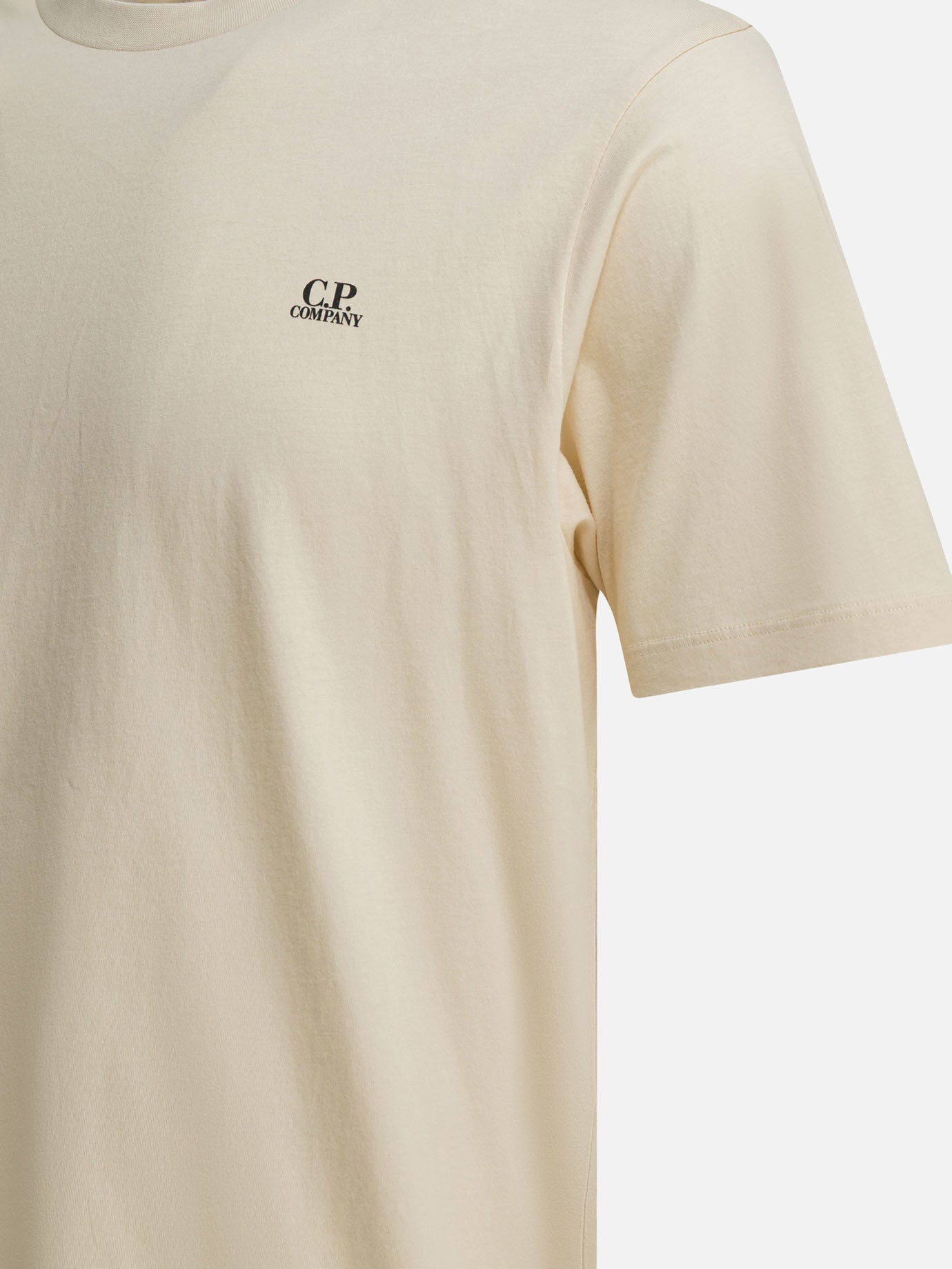 Crewneck t-shirts Logo  White - C.P. Company Men | PDP | VIETTI Online Store | Zoom-Modal_4
