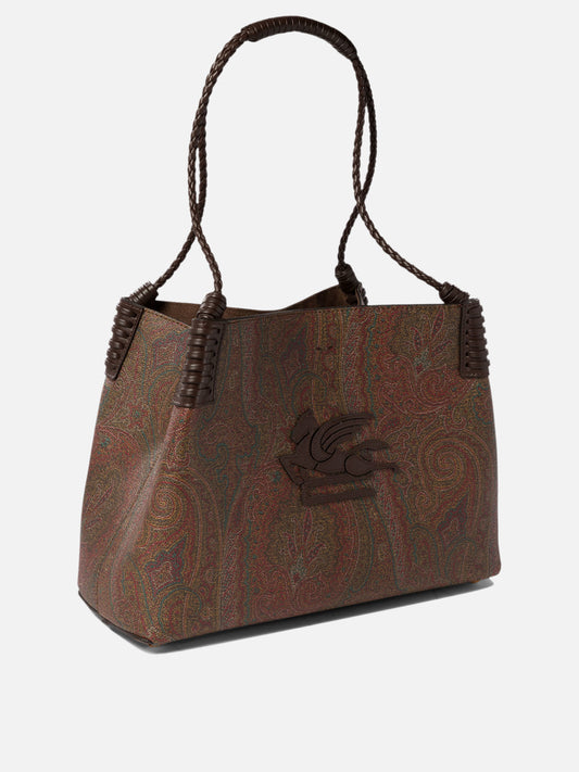 Medium bags 100% cotton  Brown - Etro Women | PDP | VIETTI Online Store | 2
