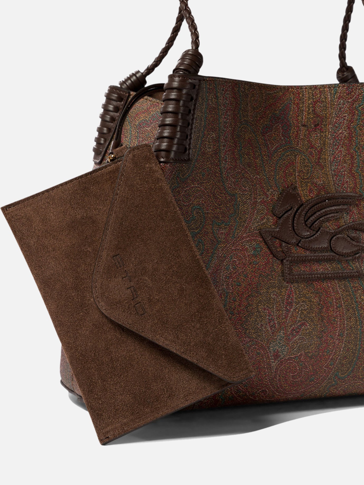 Medium bags 100% cotton  Brown - Etro Women | PDP | VIETTI Online Store | thumbnail_4