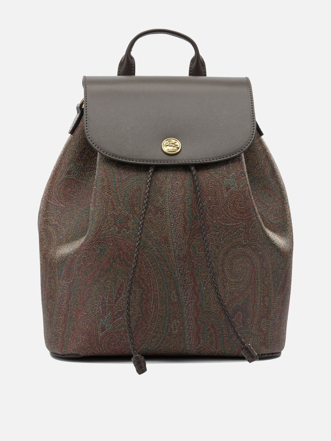 Casual backpacks 100% calf leather  Brown - Etro Women | PDP | VIETTI Online Store | thumbnail