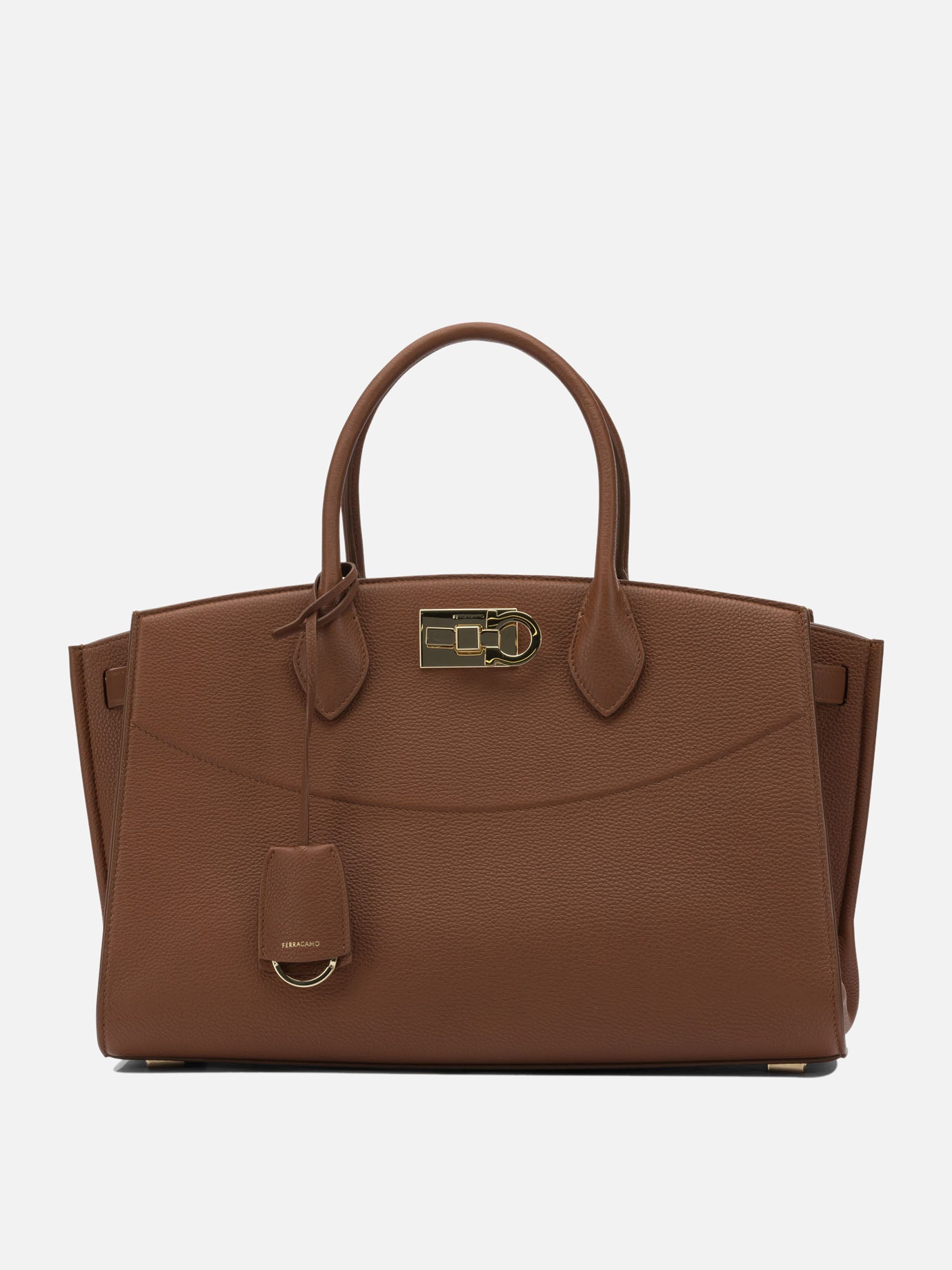 Medium bags 0785997  Brown - Ferragamo Women | PDP | VIETTI Online Store | thumbnail
