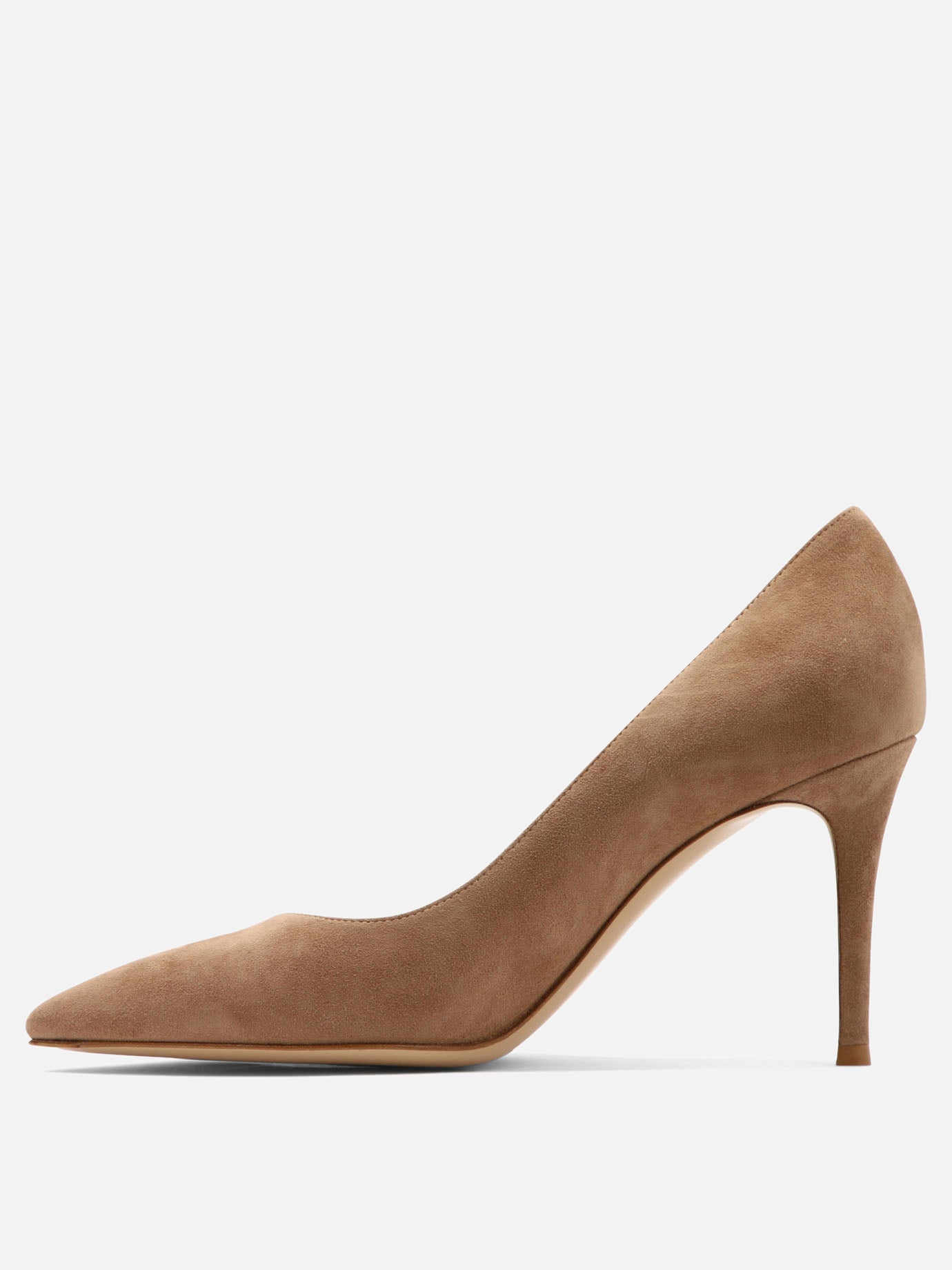 Pumps 100% patent leather - 100% leather  Beige - Gianvito Rossi Women | PDP | VIETTI Online Store | thumbnail_3