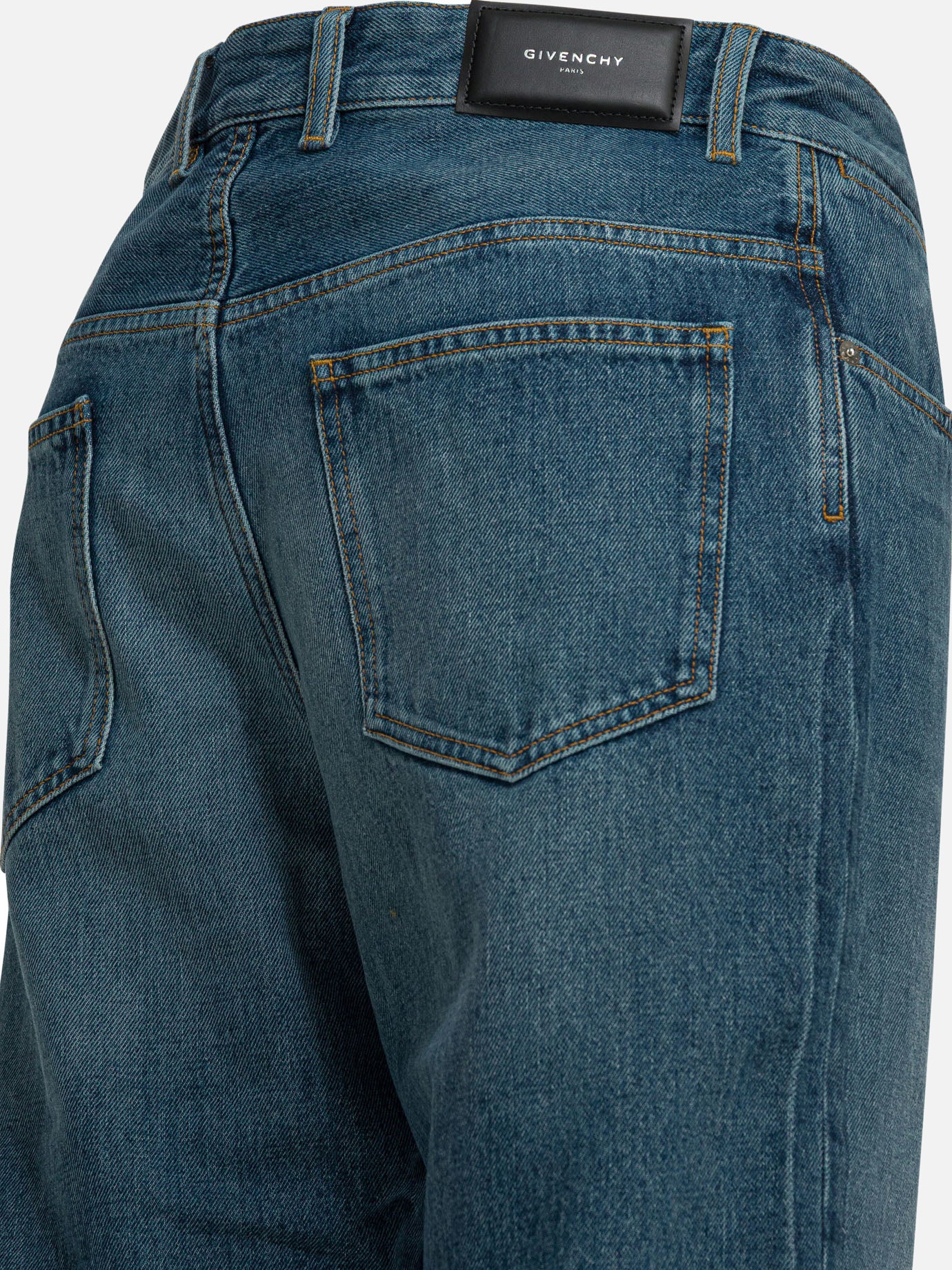 Straight-leg jeans Solid colour  Blue - Givenchy Men | PDP | VIETTI Online Store | Zoom-Modal_4
