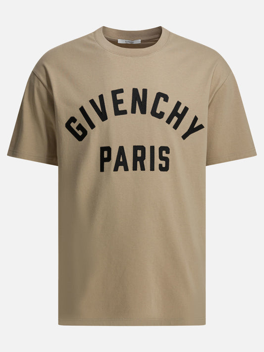 Crewneck t-shirts Logo  Beige - Givenchy Men | PDP | VIETTI Online Store 
