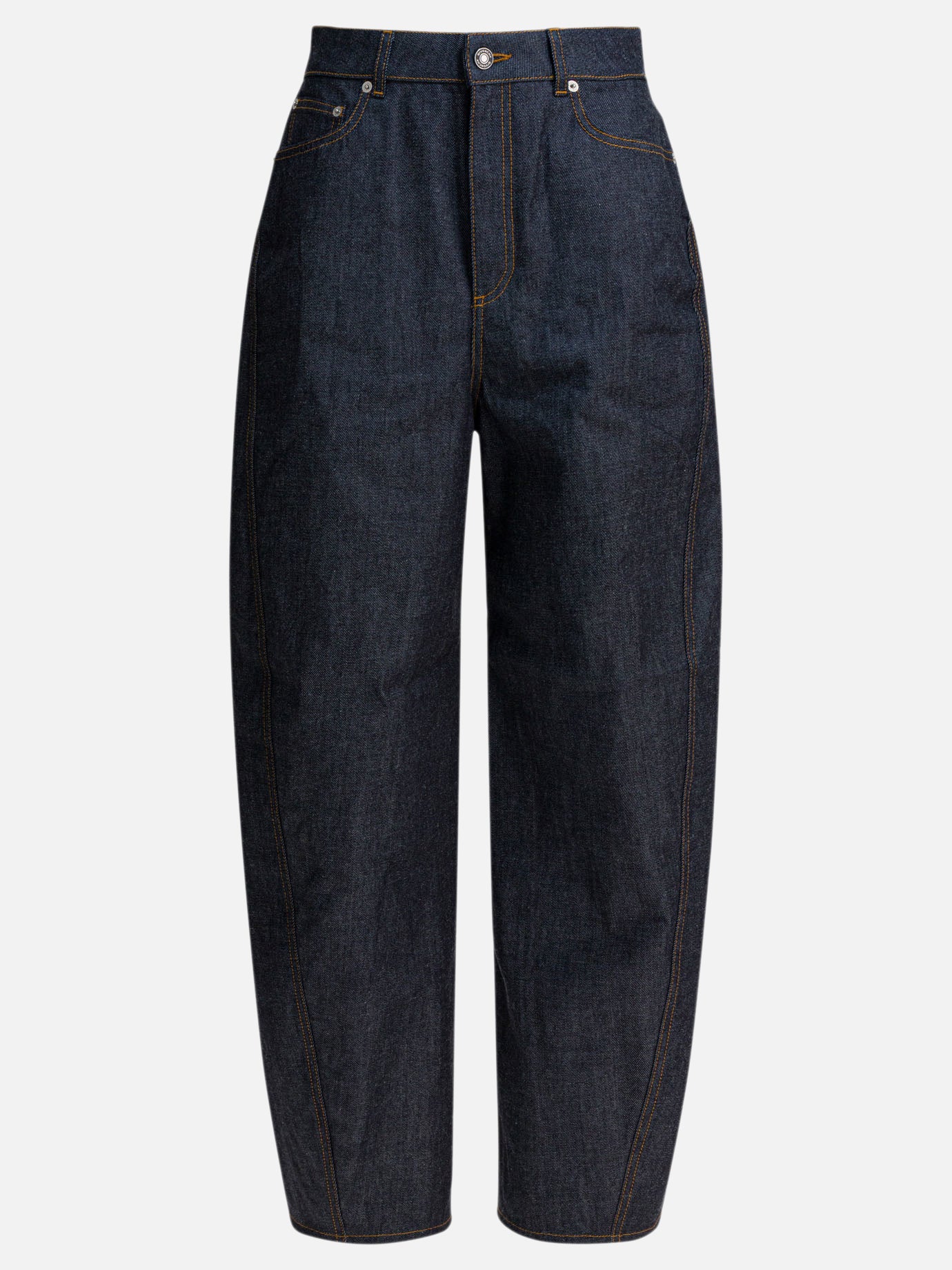 Wide-leg jeans Solid colour  Blue - Givenchy Women | PDP | VIETTI Online Store | Zoom-Modal
