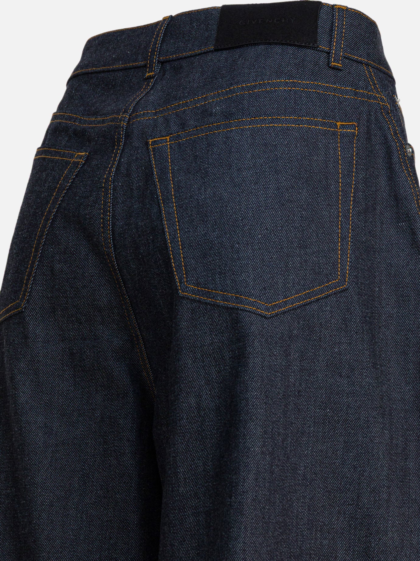 Wide-leg jeans Solid colour  Blue - Givenchy Women | PDP | VIETTI Online Store | Zoom-Modal_4
