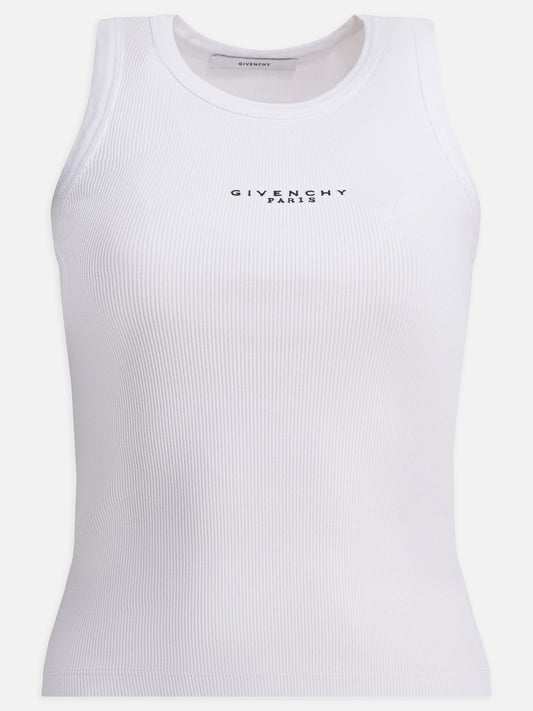 Tank tops Logo  White - Givenchy Women | PDP | VIETTI Online Store 
