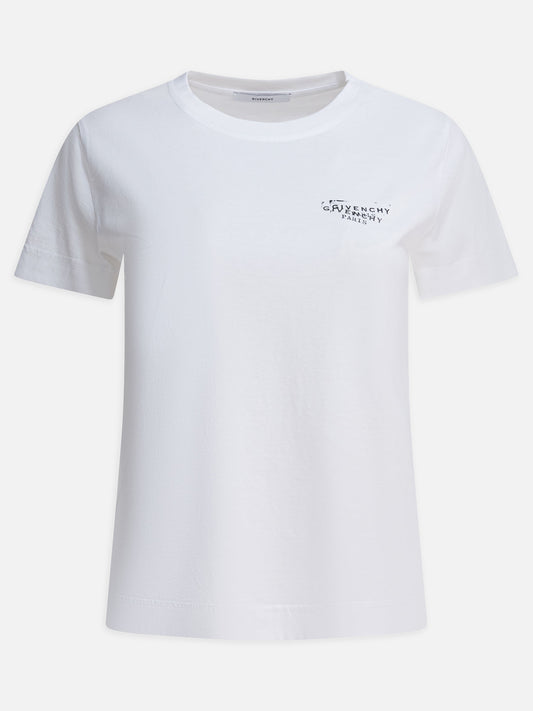 Crewneck t-shirts Logo  White - Givenchy Women | PLP | VIETTI Online Store 
