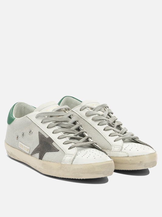 Low top sneakers 50% cow leather 50% polyester - 100% rubber  Silver - Golden Goose Men | PDP | VIETTI Online Store | 2
