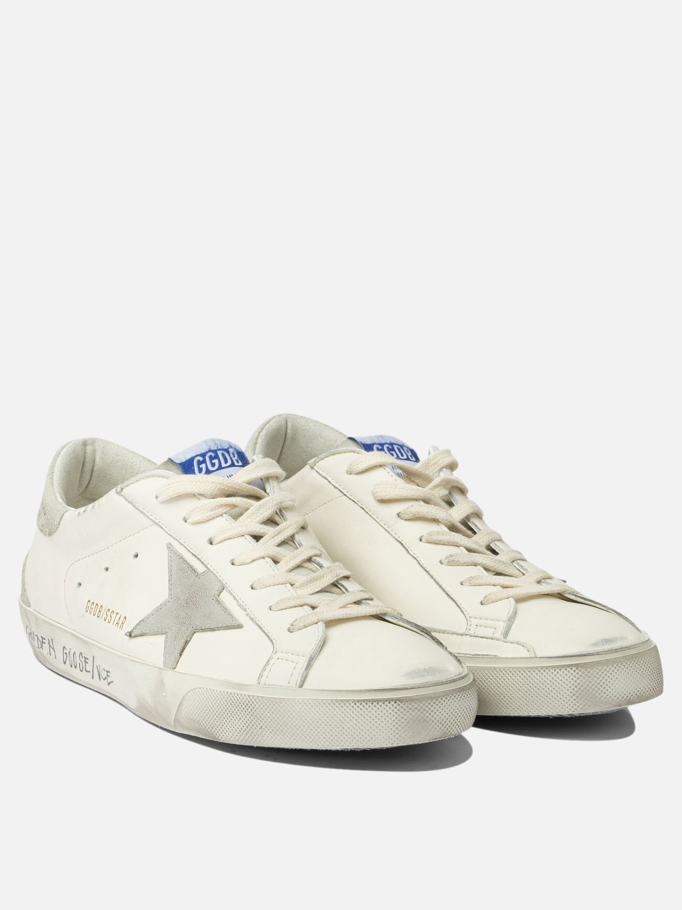Low top sneakers 69% ovine leather 31% cow leather - 100% rubber  White - Golden Goose Men | PDP | VIETTI Online Store | thumbnail_2