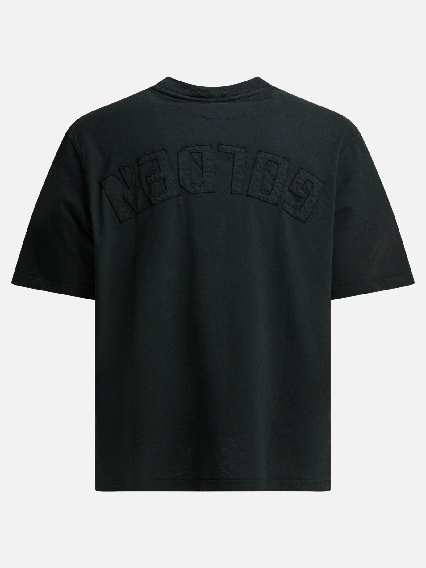 Crewneck t-shirts Logo  Black - Golden Goose Men | PDP | VIETTI Online Store | Zoom-Modal_2
