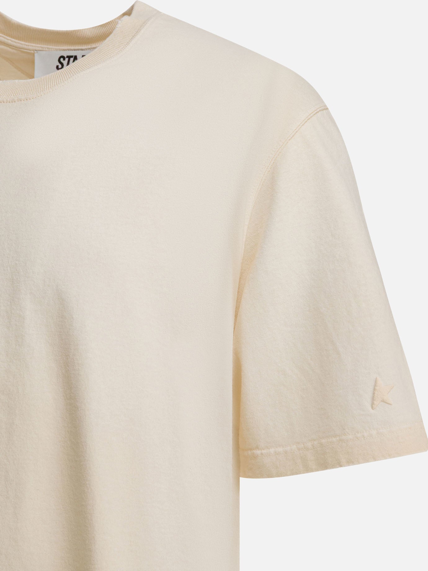 Crewneck t-shirts Graphics  White - Golden Goose Men | PDP | VIETTI Online Store | Zoom-Modal_4

