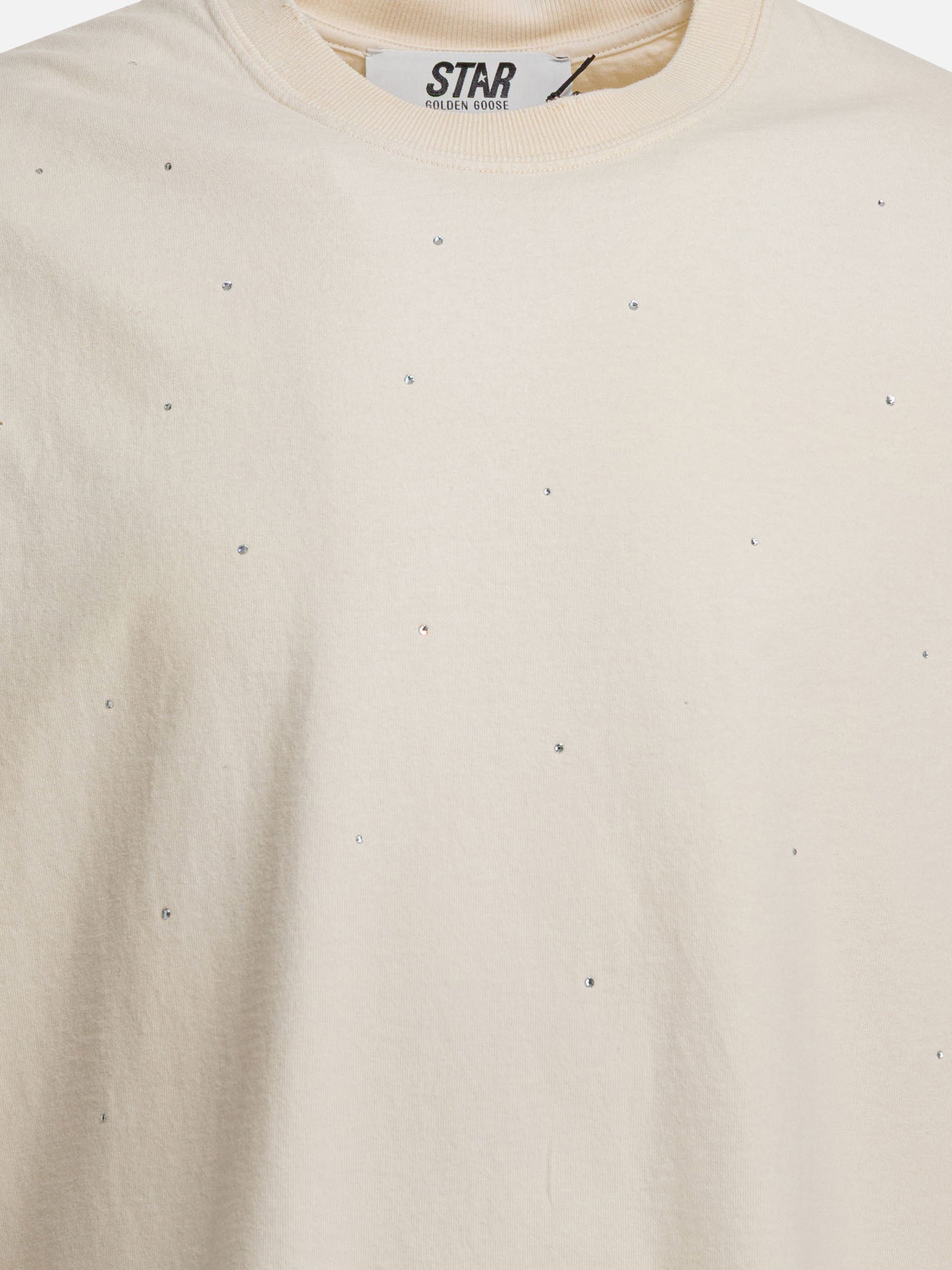 Crewneck t-shirts Graphics  White - Golden Goose Men | PDP | VIETTI Online Store | thumbnail_3