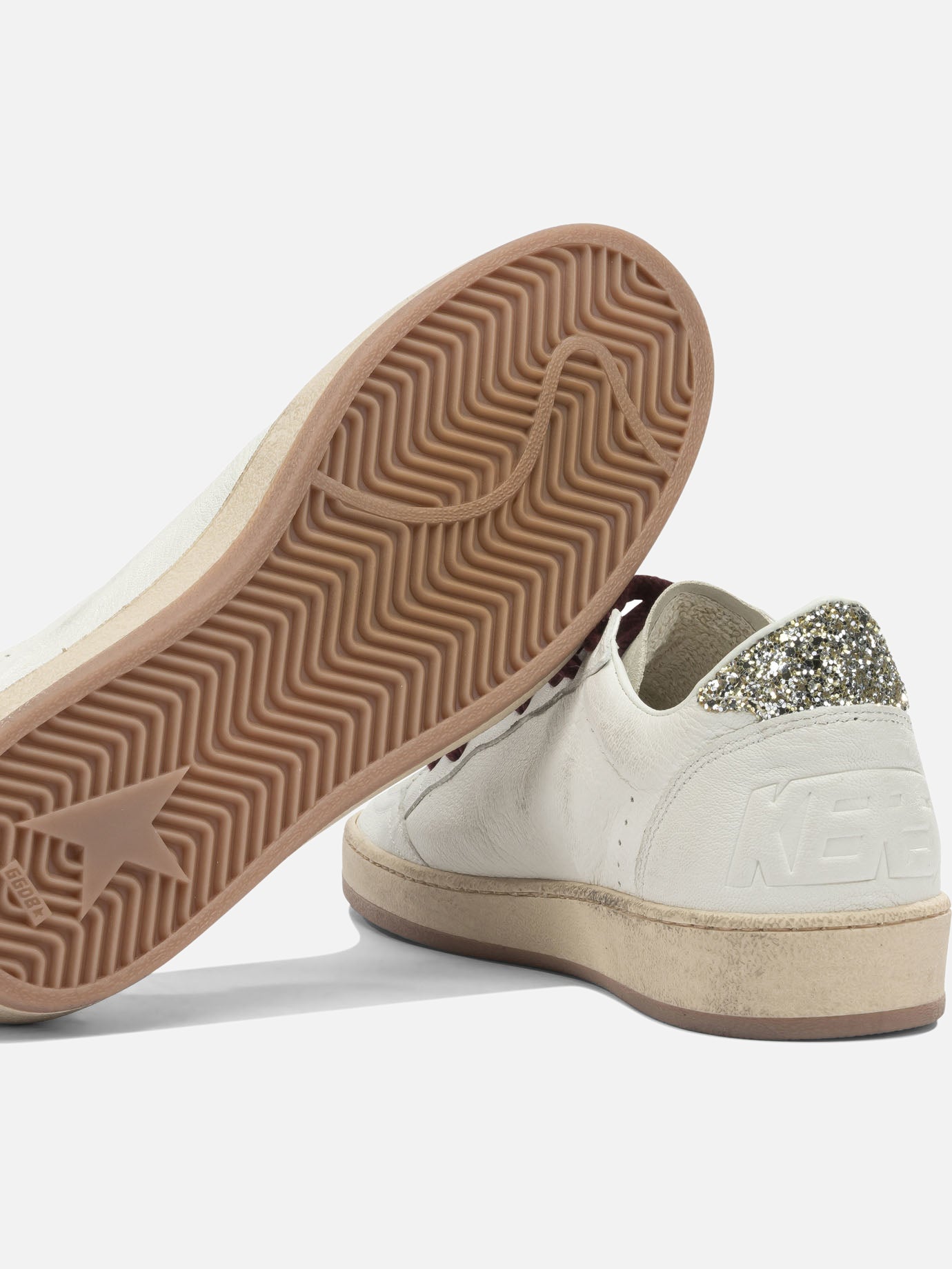 Low top sneakers 78% ovine leather 18% cow leather 3% polyethylene 1% cotton - 100% rubber  White - Golden Goose Women | PDP | VIETTI Online Store | Zoom-Modal_5
