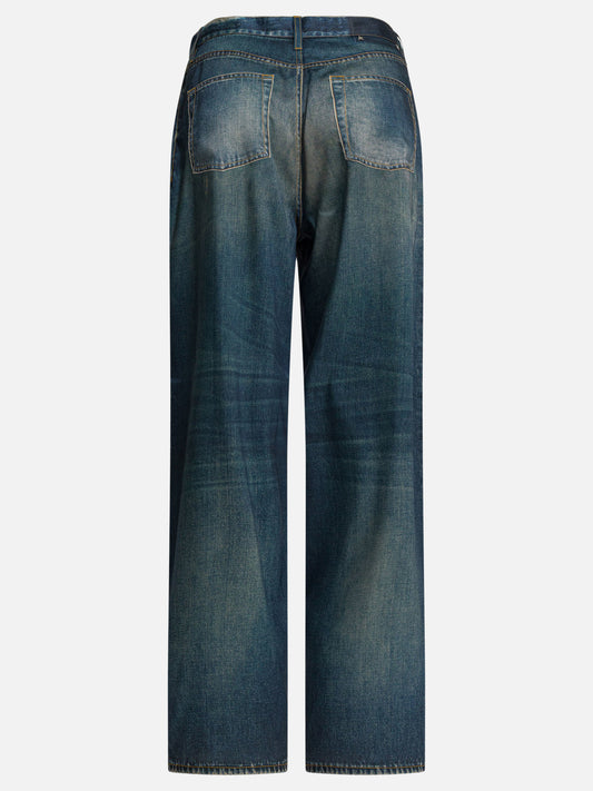 Straight-leg jeans Solid colour  Blue - Golden Goose Women | PDP | VIETTI Online Store | 2

