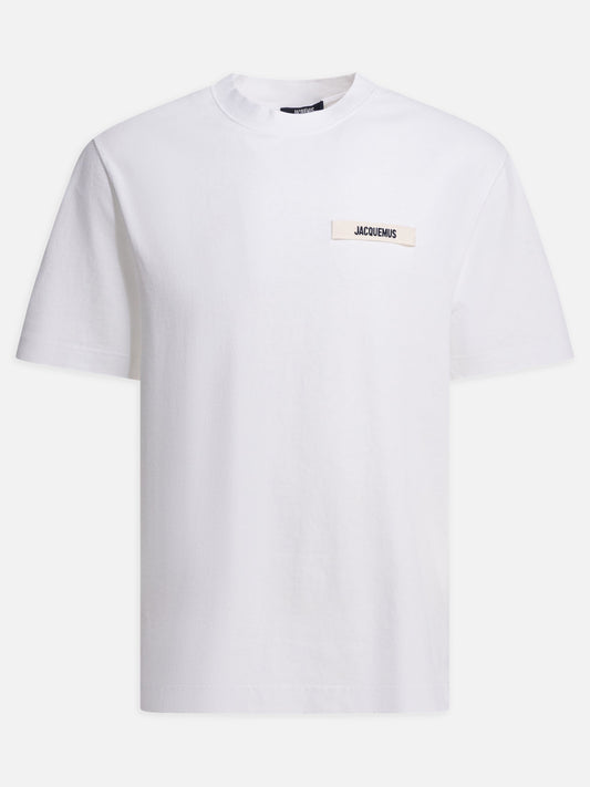 Crewneck t-shirts Logo  White - Jacquemus Men | PDP | VIETTI Online Store 
