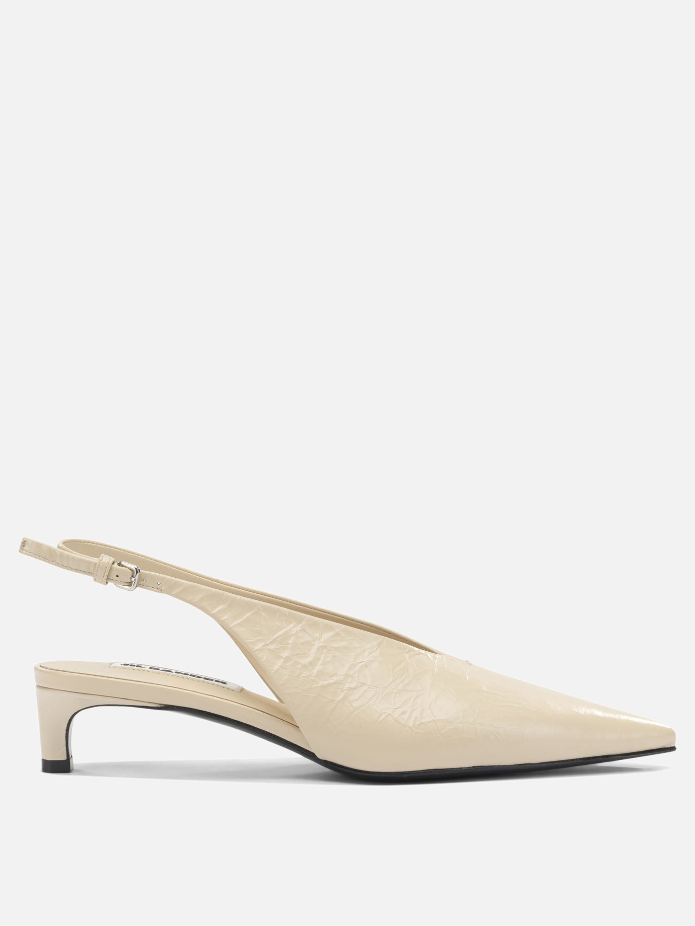Slingbacks 100% calf leather - 100% calf leather  Beige - Jil Sander Women | PDP | VIETTI Online Store | Zoom-Modal

