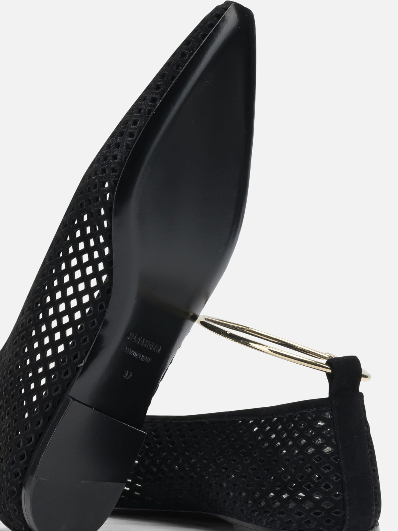 Classic ballet flats 100% goat leather - 100% calf leather  Black - Jil Sander Women | PDP | VIETTI Online Store | Zoom-Modal_5
