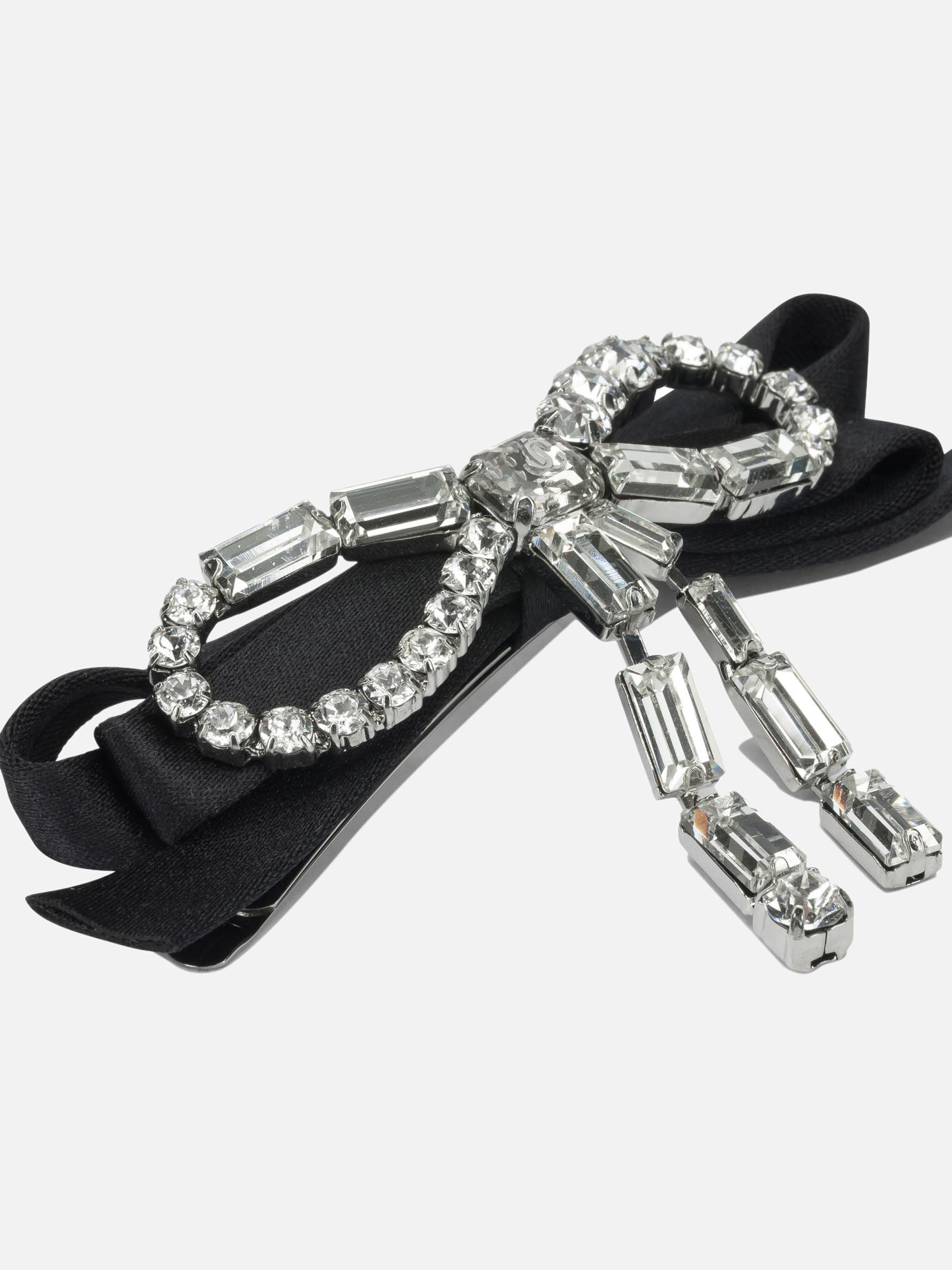 Hair clips 60% steel 20% crystal 20% polyester  Black - Jimmy Choo Women | PDP | VIETTI Online Store | Zoom-Modal_2
