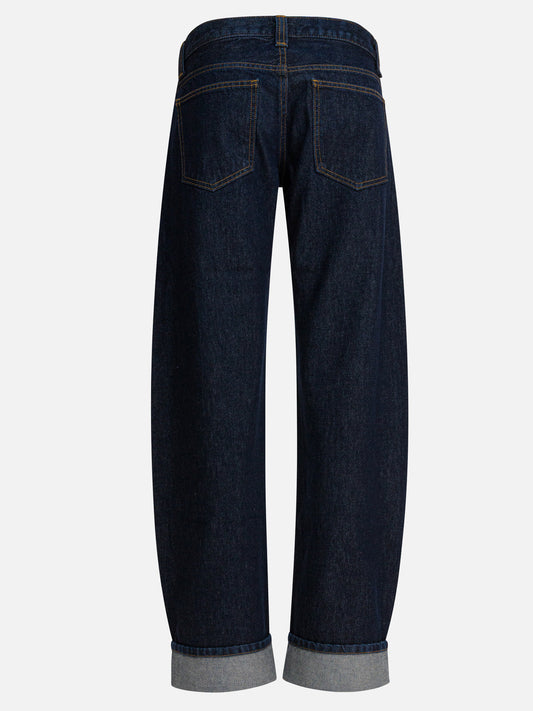 Wide-leg jeans Solid colour  Blue - Khaite Women | PDP | VIETTI Online Store | 2
