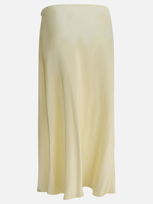 Midi skirts Solid colour  Yellow - Khaite Women | PDP | VIETTI Online Store | 2
