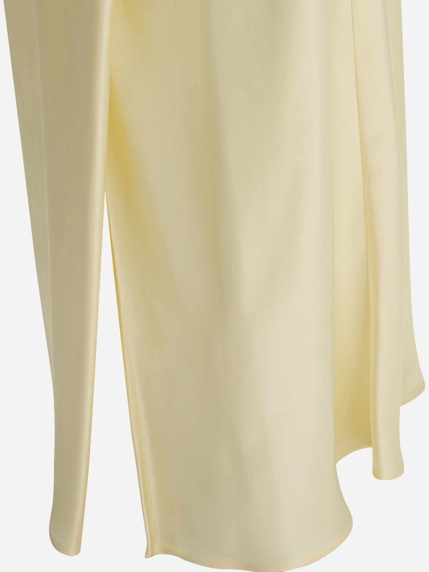 Midi skirts Solid colour  Yellow - Khaite Women | PDP | VIETTI Online Store | thumbnail_3