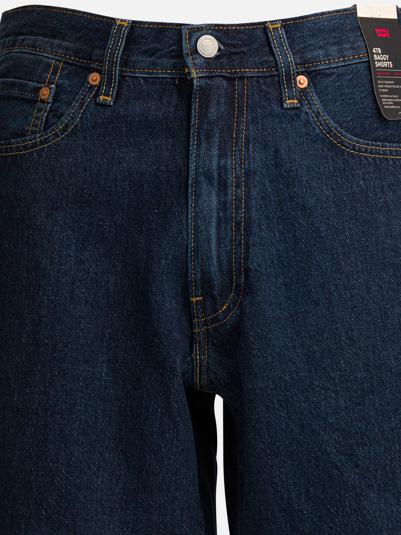 Five pockets shorts Solid colour  Blue - Levi&#39;s Men | PDP | VIETTI Online Store | thumbnail_3